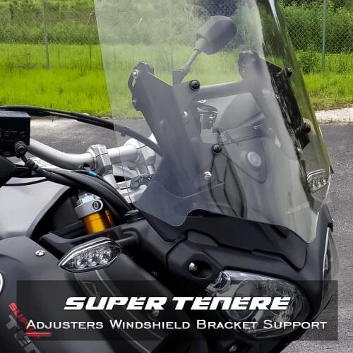 Motorcycle Accessories Windscreen Support Windshield Adjuster Windshield Bracket For YAMAHA Super Tenere XT1200Z XTZ1200 2014