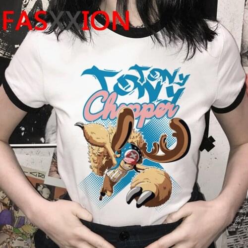 One Piece summer top t shirt men print casual couple tumblr grunge clothes