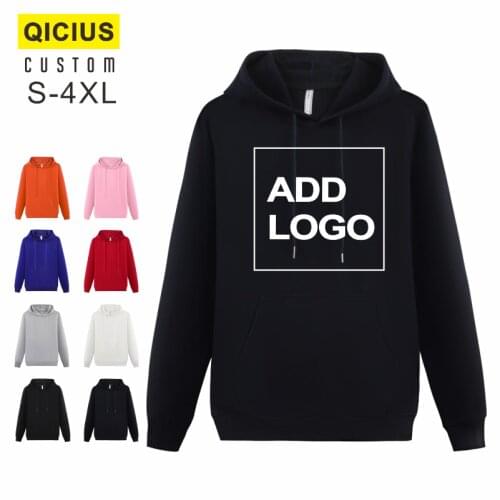 Cheap Custom Embroidery Solid Color Sweater Tops Autumn And Winter Womens Loose Hoodie Full Sleeve Couple Suit Group Suit