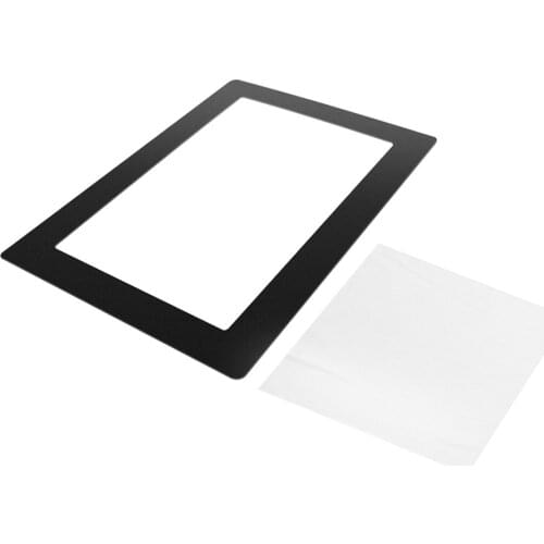 FYSETC 1PCS 241X171mm FEP Film Light-curing PC Protective Sleeve Cover with 3 PCS Dust-free Cloth for 3D Resin Printer