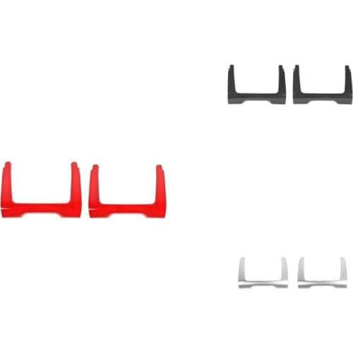 Rear Seat Back Net Pocket Decoration Cover Frame Trim ABS for Dodge Durango 2011-2021 Car Accessories