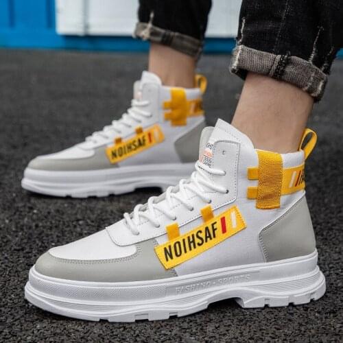 Casual Men Vulcanized Shoes Sneakers Mens Fashion Casual Lace-Up Colorful Trend Wild Canvas Sport Student Board Shoes