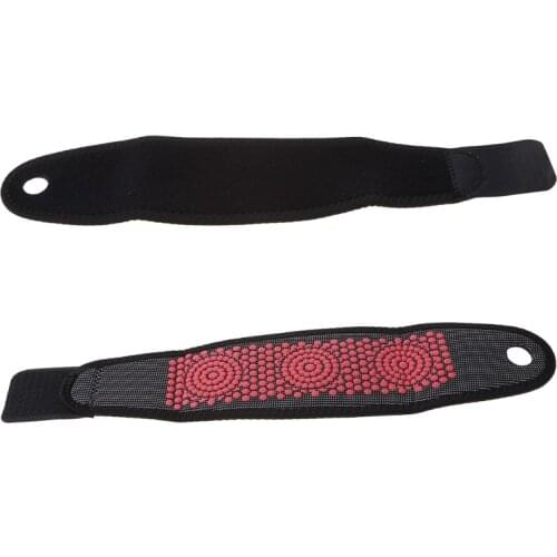 OOTDTY Magnetic Therapy Self-Heating Wrist Support Brace Heated Pain Relief Wristband