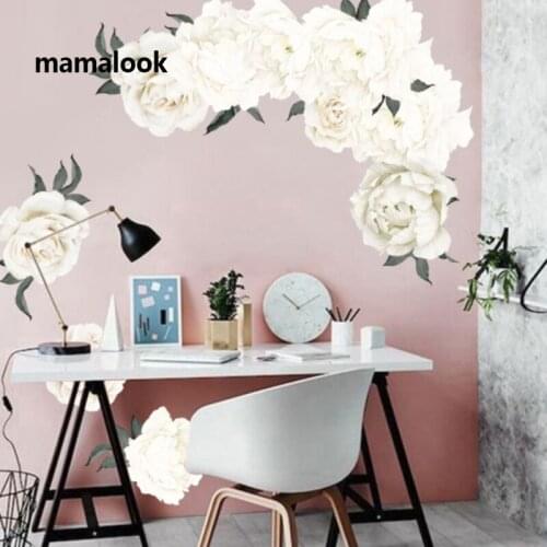 Mamalook White Wall Stickers