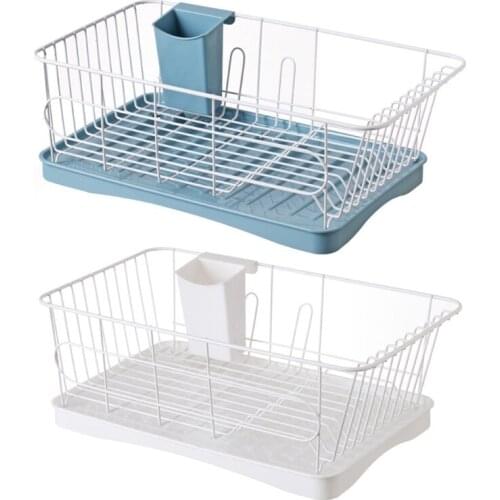 Multifunctional Kitchen Dish Drainer Drain Board Sundry Storage Rack Easy to Use