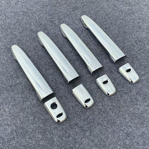 Car Out Door Handle Bar Cover Trim Sticker ABS Car Styling Fit for Mitsubishi DELICA 2020