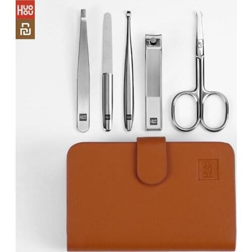 New Youpin Huohou stainless steel nail clippers Beauty scissors Tweezer Ear tool Nail file Multi-tool