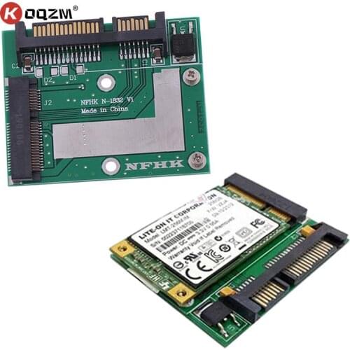 New MSATA SSD To 2.5'' SATA 6.0gps Adapter Converter Card Module Board Mini Pcie Ssd
