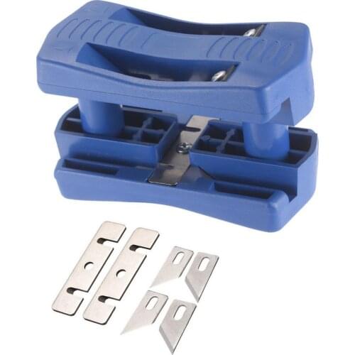 Wood Edge Banding Machine Double Edge Trimmer Manual Tail Trimming Woodworking Carpenter Hardware Trimmer Tools