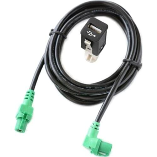 USB Switch Socket Wire Cable Harness For BMW E60 E81 E70 E90 F12 F30 F10 F25 23GC