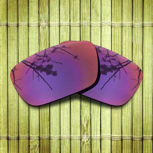 Polarized Replacement Lense For-Oakley Jury Sunglasses Frame True Color Mirrored Coating - Midnight Sun Color Options