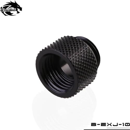 BYKSKI ( Extend 10mm )G1/4" Female to Male Thread Straight Docking Seat Tube / M to F Lengthen 10mm Accessories Fitting