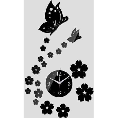 Sale New Diy 3d Acrylic Wall Clock Clocks Reloj De Pared Horloge Watch Quartz Balcony/courtyard Geometric Needle Modern