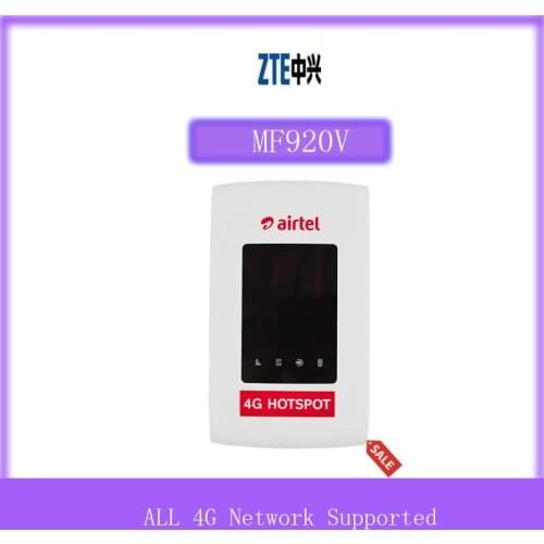 UNLOCKED ZTE MF920V 4G LTE WiFi Modem Router