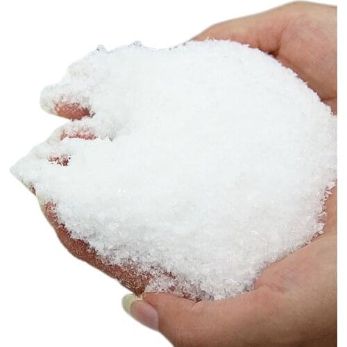 20g Approximately 1-10mm Christmas Decoration Artificial Plastic Dry Snow Powder Christmas Gift Home Party DIY Scene Props Suppl