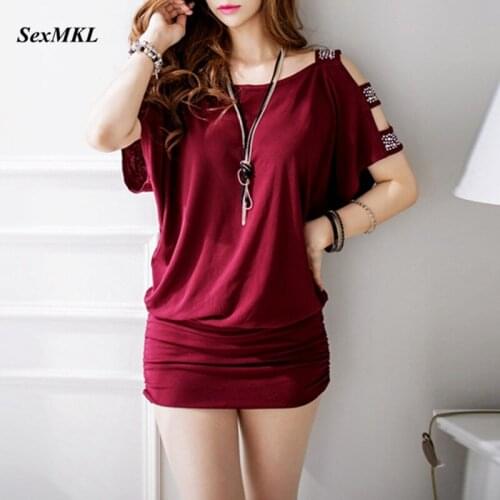 SexMKL Off-the-shoulder Summer Dresses