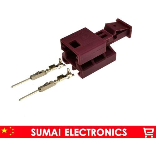 TE/AMP 1-3355470-5 Red Original new car seat plug connector for Benz BMW