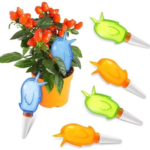 Lazy Watering Flowers Drip Irrigation Bird Shape Smart Intelligent Watering Device For Succulent Flower Grass Garden Tools 60ml