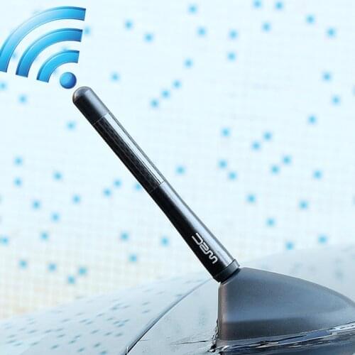 Universal Carbon Fiber Short Antenna Aerials For Honda CRV Accord Odeysey Crosstour FIT Jazz City Civic JADE Crider Spirior Ciim