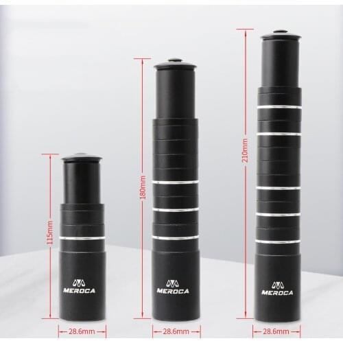 Bicycle Handlebar Riser Mountain Bike Front Fork Faucet Lift Head Tube Extender Road Bike Stem Riding Accessories Bmx Bike Parts