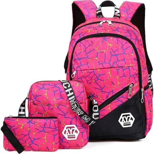 High Quality Nylon School Bags Fashion kid School Backpack for Teenagers Girls Boys schoolbag Laptop backpacks mochila escolar