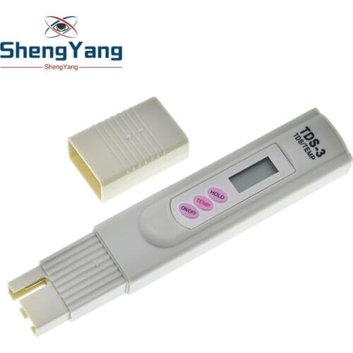 LCD PH TDS-3 Meter Tester Pen Digital Filter Pen Digital High Accurate Filter Measuring Water Quality Purity test tool
