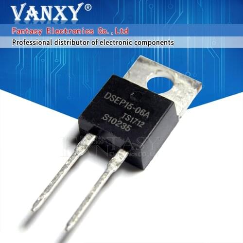 10pcs DSEP15-06A TO220-2 DSEP15-06B DSEP15 DSEP15-06 TO-220