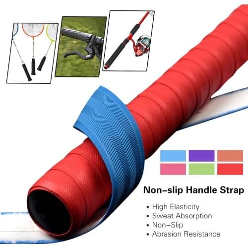 2M Anti-slip Sport Fishing Rods Grip Anti-slip Badminton Tennis Racket Grip Tape