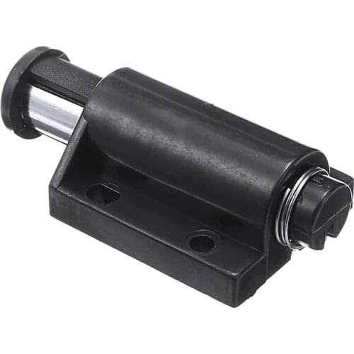 2pcs Magnetic Pressure Catch Cabinet Cupboard Catch Doors Latch Catch Automatically Opened Furniture Hardware Tool Black