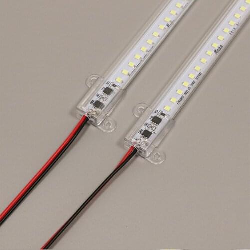 200pcs 50cm 100cm Super Bright LED Bar Light AC 220 Hard Rigid 5730 SMD Led Strip Light