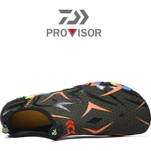 2020 Daiwa Summer Outdoor Mens Fishing Shoes Autumn Running Hiking Camping Swimming Wading Sneakers Soft Bottom Beach Shoes