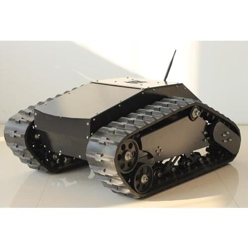 880t Tracked Robot Tank Chassis RC Smart Crawler Tank Platform Cross-obstacle Machine with Max Load 100kg