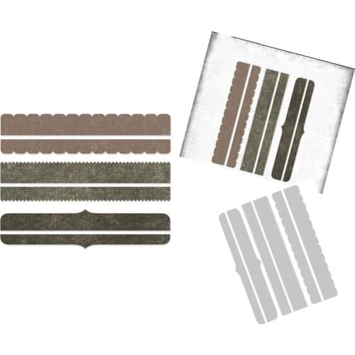 Decorative Trims Line Metal Cutting Die Scrapbook Embossed Paper Card Album Craft Template Cut Die Stencils New for 2021 Arrive