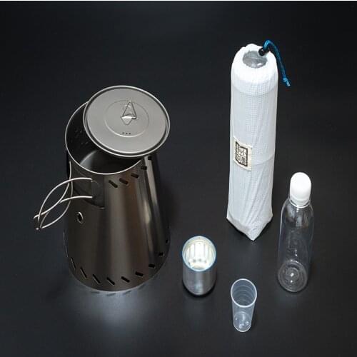 Ginger Handmade Ultra light Alcohol Stove Cooking System