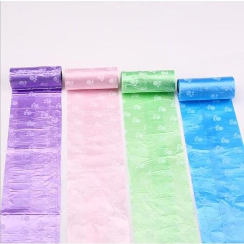 Pet supply cat dog poop waste bags Trash Garbage Bags For Cat Pets Waste Collection Bag Outdoor Cleaning Poop Bags Supplies