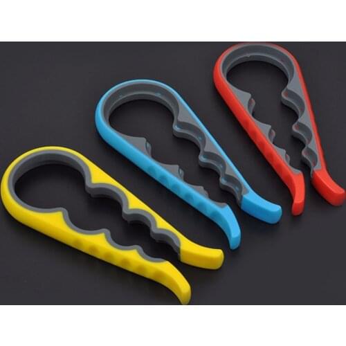 New 4 in 1 Creative Multi Function Bottle Opener Gourd-shaped Can Opener Corkscrew Cap Jar Bottle Accessories Kitchen Tool