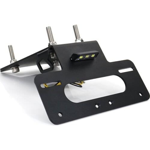 Fit For Ducati SUPERSPORT 939/S 2017 2018 2019 2020 License Plate Holder Bracket Aluminum Rear Tail Tidy Fender Eliminator kit