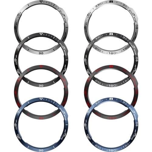 Bezel Ring Styling Frame Case For Garmin Fenix 5 6 Smart Watch Stainless Steel Cover Anti-scratch Protection Ring Anti-scratch