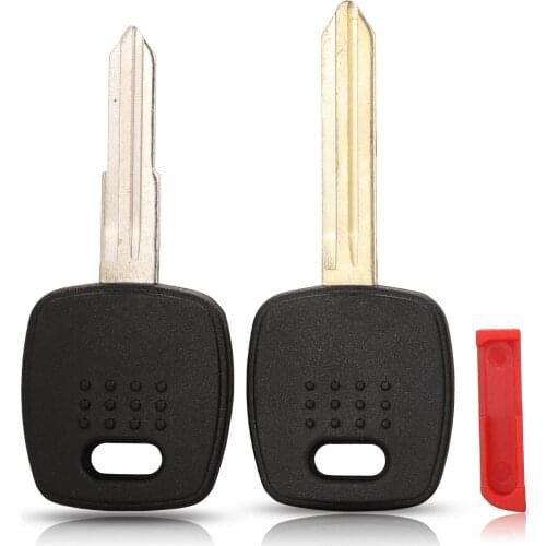 Kutery For Nissan Uncut Blade Blank Key Replacement Tranponder Smart Remote Car Key Shell Cover Case Core Pulling