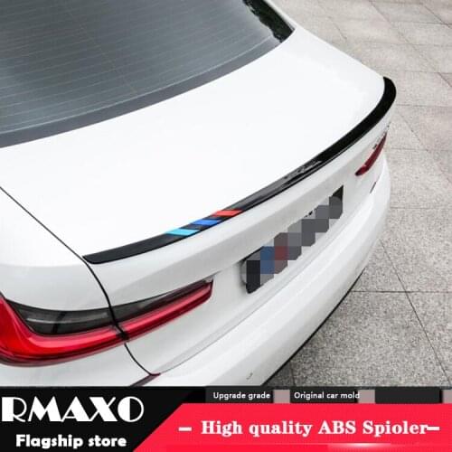 For G20 G28 Spoiler 2020-2021 BMW 3 series 320i 325li 328i Spoiler 3C-S ABS plastic Material Car Rear Wing Color Rear Spoiler
