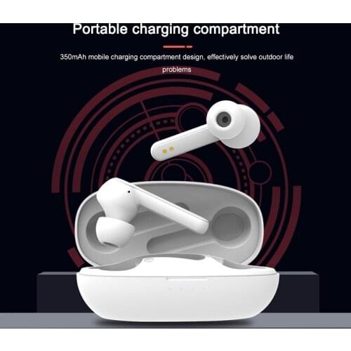 Bluetooth 5.0 Earphone TWS Headphones Wireless 9D Stereo Hifi Sport Earphones Handsfree In Ear Gaming Headset With Charing Case