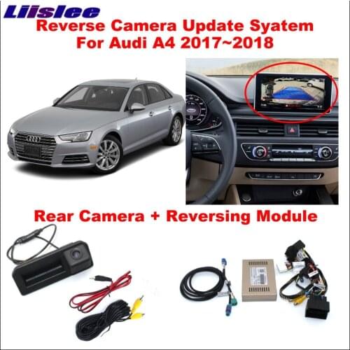 Reverse Camera For Audi A4 2017-2018 Interface Adapter Parking Rear Backup CAM Connect Original Screen MMI Decoder
