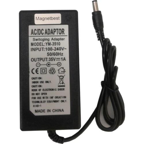 35V 0.8A AC DC Adapter Charger 35V 1A 35W For Dibea F20 MAX Cordless Vacuum Cleaner Power Supply