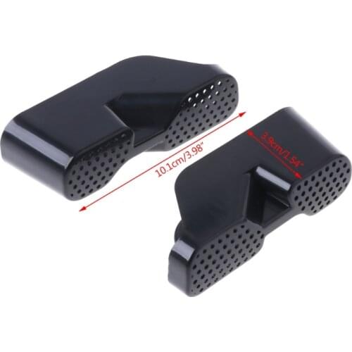 2 Pcs Car Rear Seat Air Condition Vent Outlet Duct Cover For Mazda CX5 2013-2018