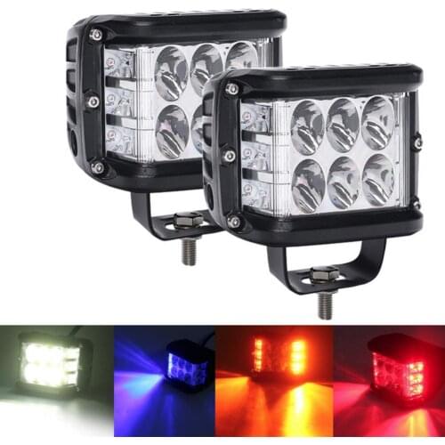 4-Inch Floodlight 45W Side Shooter Work Light Pod Car Work Light Aluminum Alloy LED Lamps IP67 For UTB Cab ATV Truck Boat Bus