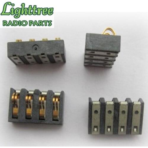 5X battery contact set for Motorola MTP850 Original New