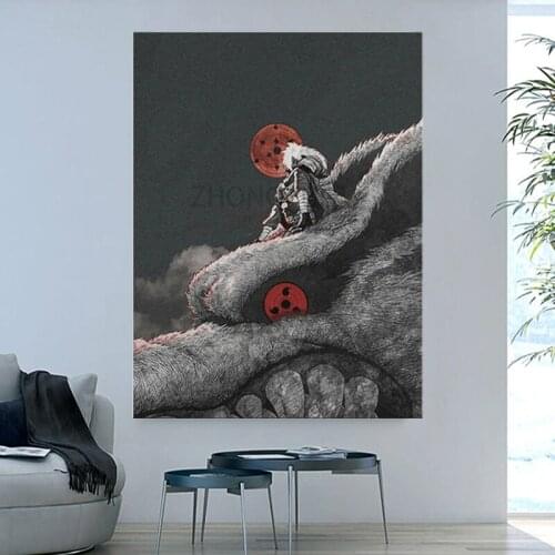 Madara uchiha Anime Canvas Poster Painting Wall Art Decor Living Room Bedroom Study Home Decoration Prints