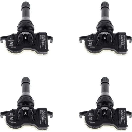 4Pc Car TPMS Tire Pressure Monitoring System Sensor 433MHz For Dodge Dart Chrysler 68193586AC 68105280AF 68252493AB 68252493AA