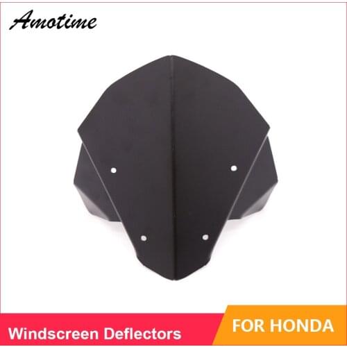 For Honda CBR650R 2019 2020 Motorcycle Aluminum Windshield Windscreen Deflectors CB 650R Neo Sports Cafe Radiator Guard 2019