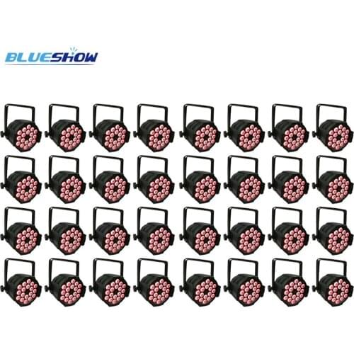 No Tax 32pcs/lot Stage LED Par Light Disco 18x12w RGBW 4in1 Par LED 18x15w RGBWA 5in1 Par Disco LED 18x18w RGBWAUV 6in1 Party